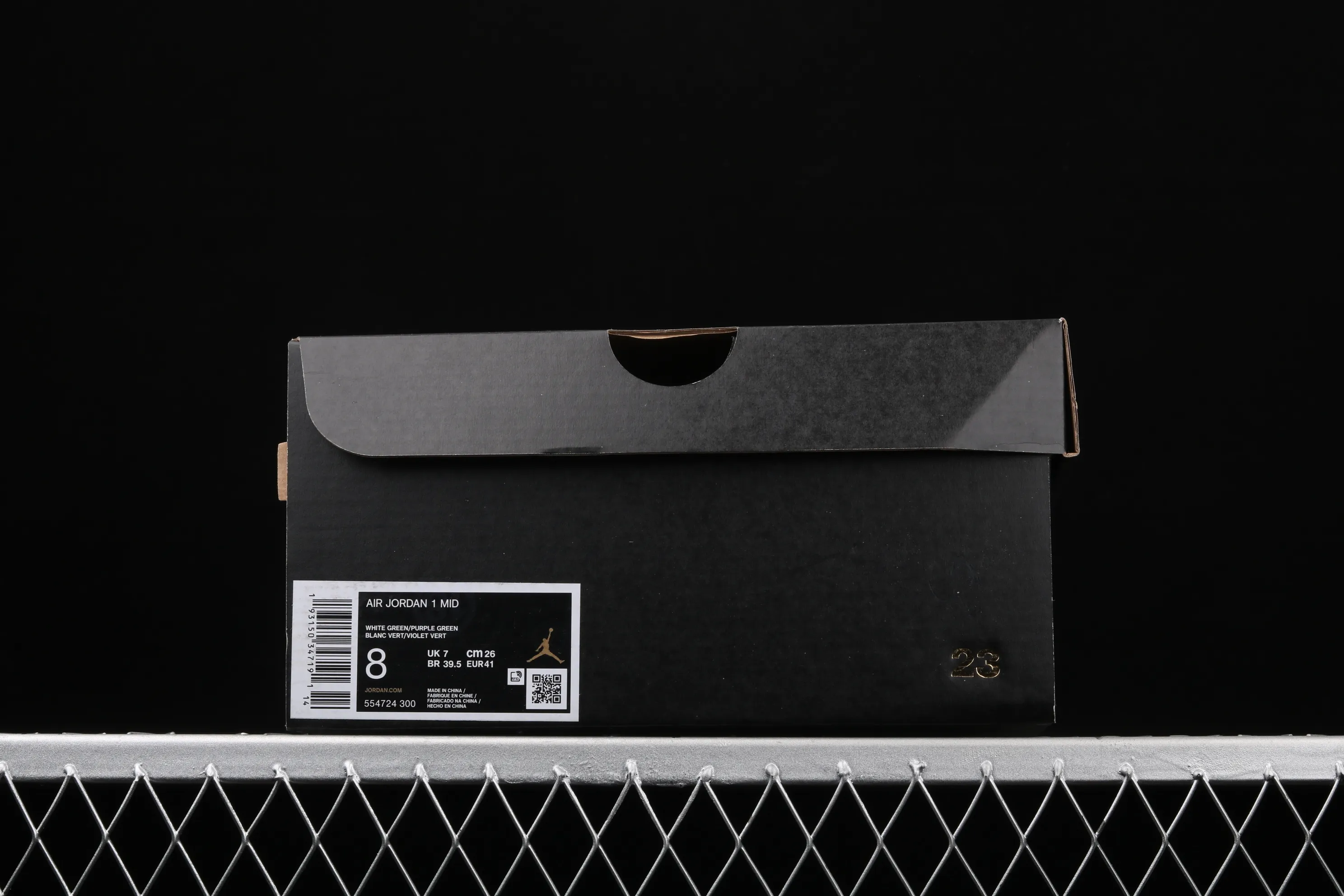 All Categories Air Jordan Jordan Series Basketball Shoes Air Jordan 1 Mid Air Jordan 1 Mid "Hulk" AJ1 Joe 1 Hulk White Purple Green Mid-top Classic Retro Cultural Leisure Sports Basketball Shoes 554724-300